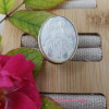Bague catholique religieuse médaille miraculeuse nacre sertie clos