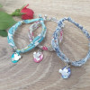 Bracelet colombe liberty nacre pour jeune fille – Confirmation