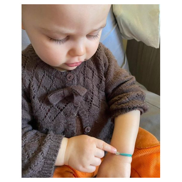 Premier bracelet de foi avec Médaille Miraculeuse pour toute la famille