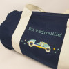 sac polochon brodé de week-end sac personnalisé pour tous les ages