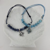 Bracelet dizainier avec croix de Jérusalem – Scoutisme & foi