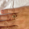 Bague catholique religieuse médaille miraculeuse  eudelune