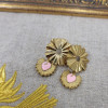 Boucles d'oreilles religieuses Sacré Coeur Paray