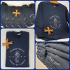 Onyx sweat shirt tee shirt rayé brodé marin personnalisé polo