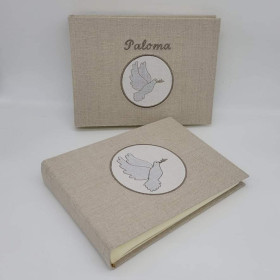 MAB colombe album photo sylvia cartonne eudelune confirmation